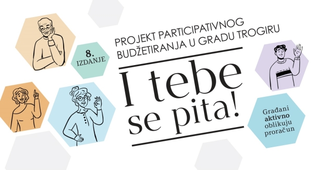 Započinje 8. izdanje „I tebe se pita!“: Trogirani biraju koje male komunalne projekte žele u svom susjedstvu